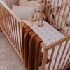 SNUGGLE HUNNY KIDS DIAMOND KNIT BABY BLANKET - BRONZE