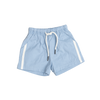 CINNAMON BABY COURTSIDE TENNIS SHORTS - BABY BLUE