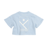 CINNAMON BABY COUNTRY CLUB TEE - BABY BLUE