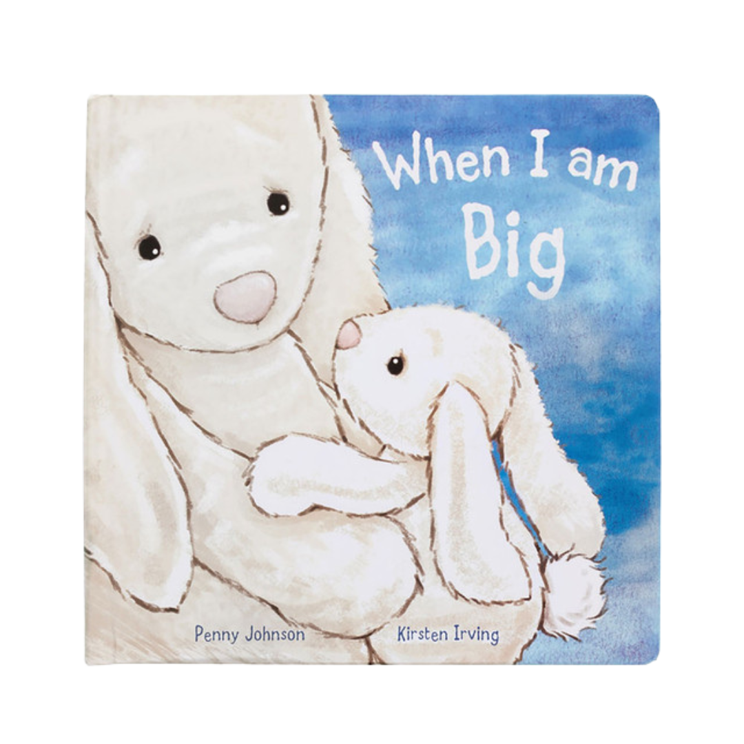 JELLYCAT WHEN I AM BIG BOOK (MATCHES BASHFUL CREAM BUNNY)