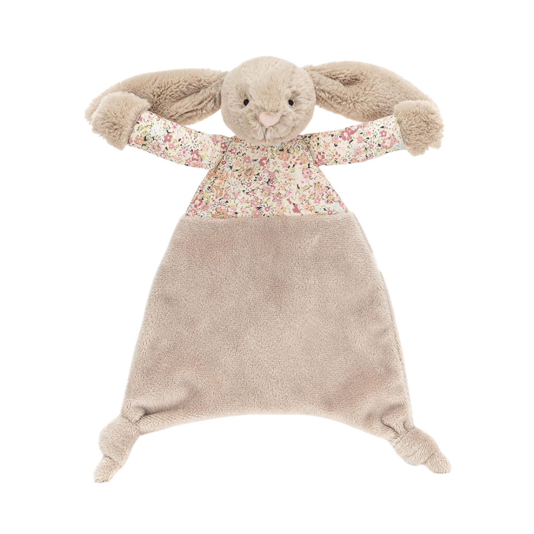 JELLYCAT BLOSSOM BASHFUL BEA BEIGE BUNNY COMFORTER