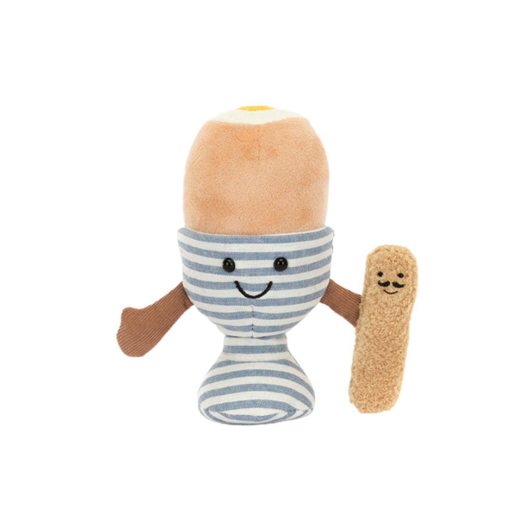 JELLYCAT AMUSEABLES EGGETHA EGG & LANCE SOILDER