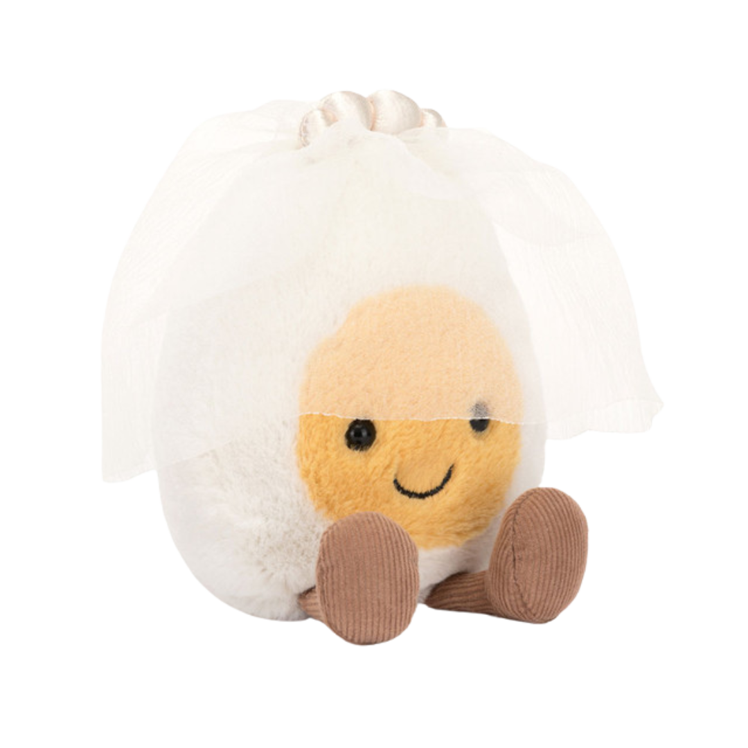 JELLYCAT AMUSEABLES BOILED EGG BRIDE