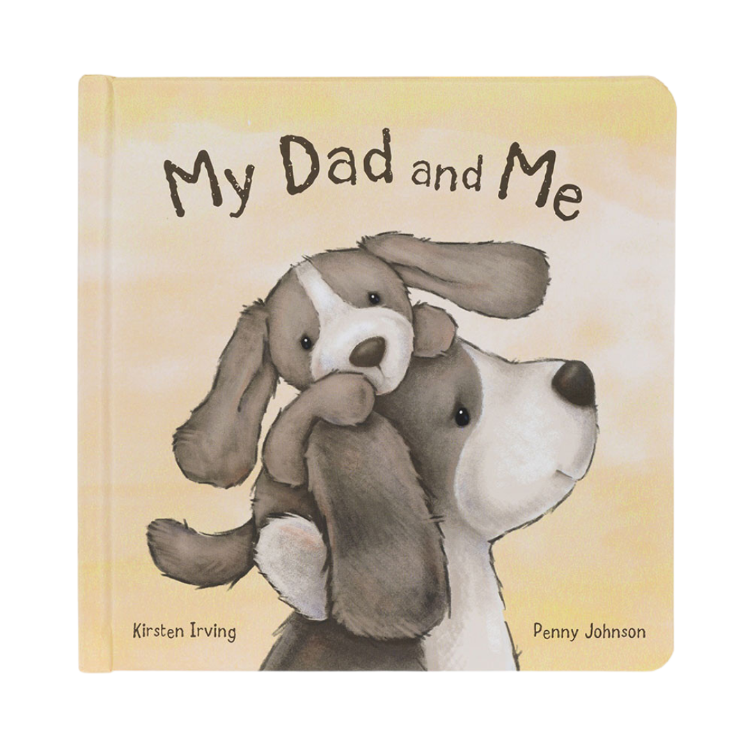 JELLYCAT MY DAD AND ME BOOK (BASHFUL FUDGE PUPPY)