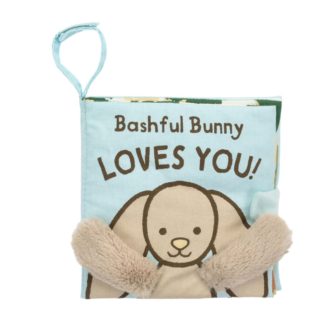 JELLYCAT BASHFUL BUNNY LOVES YOU BOOK