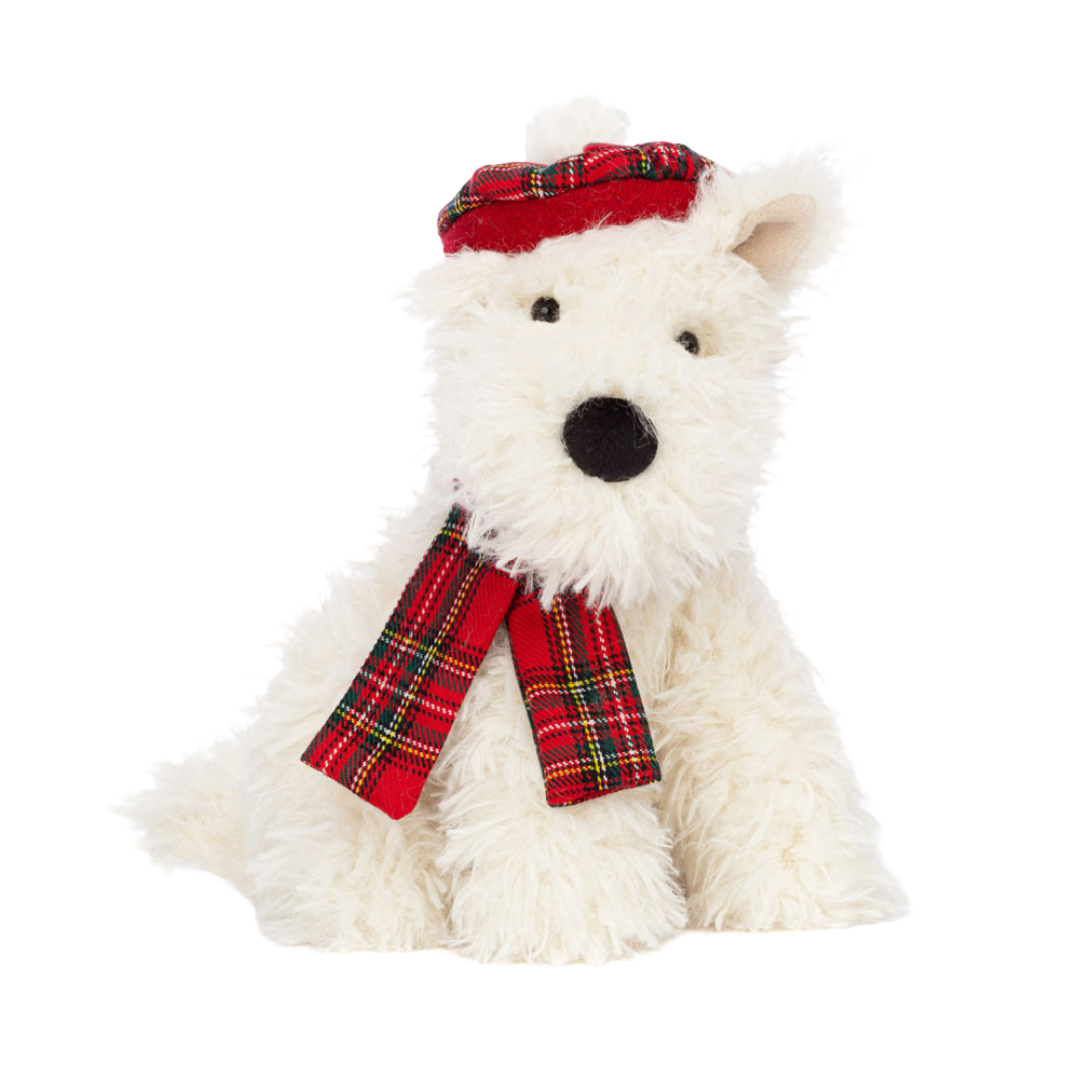 JELLYCAT WINTER WARMER MUNRO SCOTTIE DOG