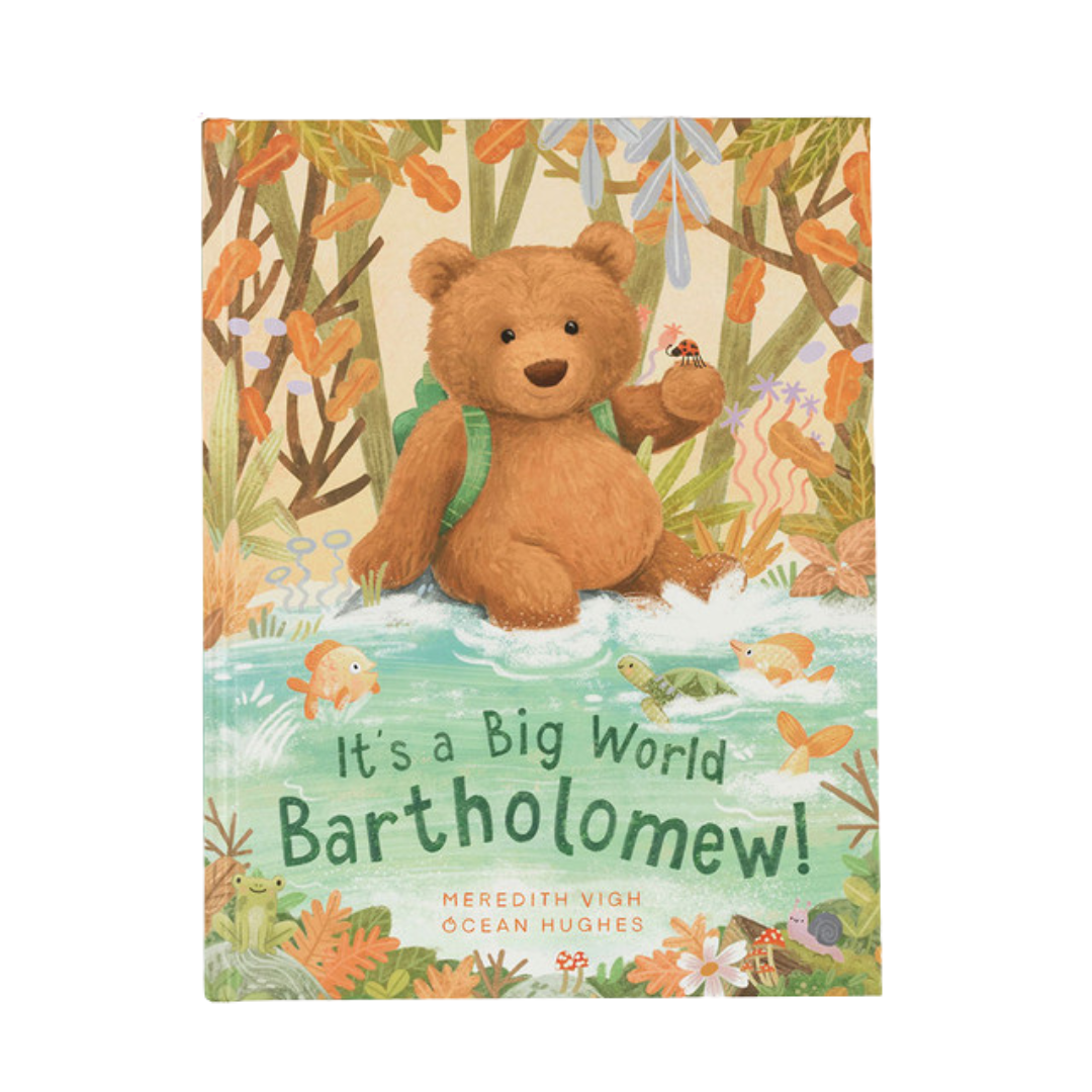 JELLYCAT IT'S A BIG WORLD BARTHOLOMEW BOOK