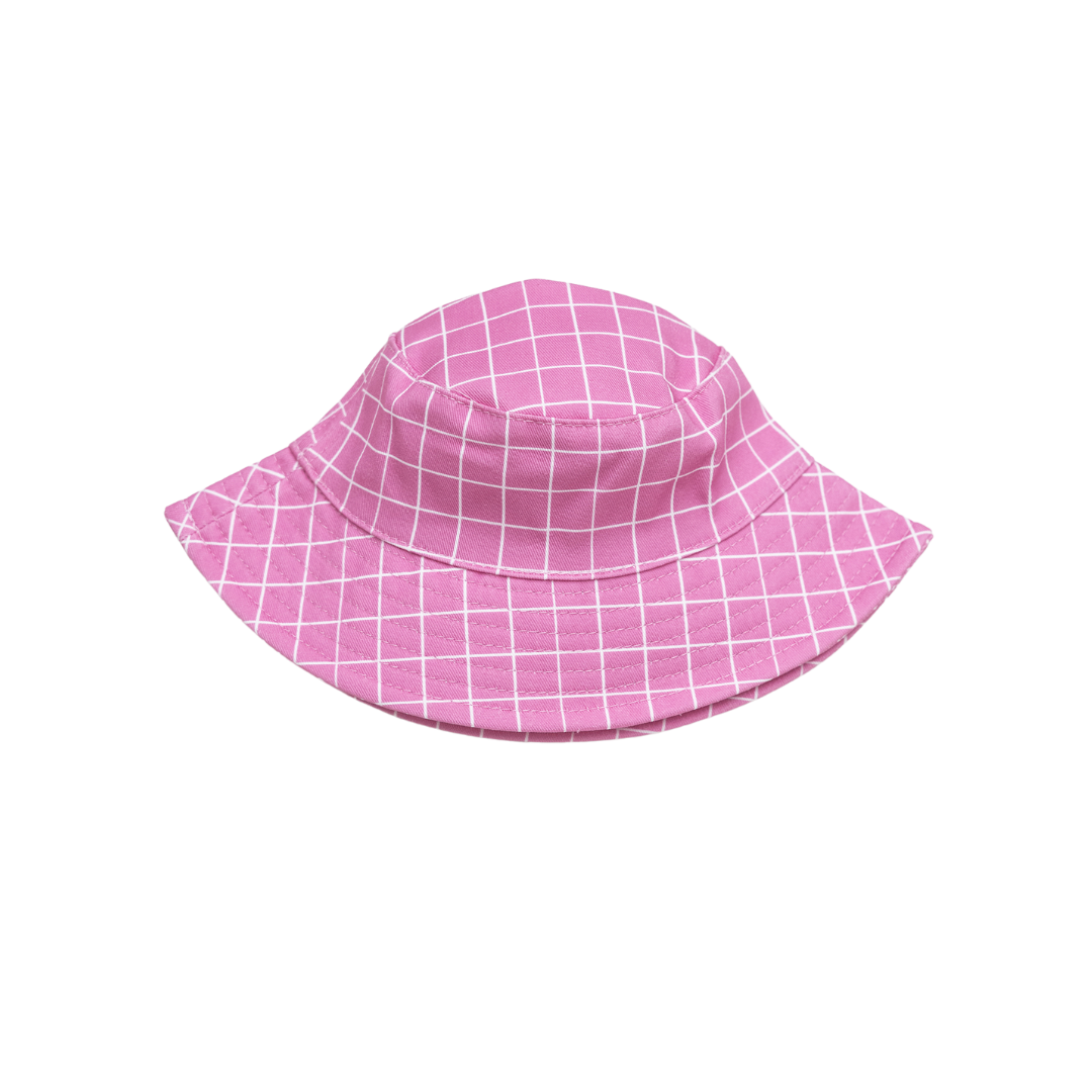 CINNAMON BABY COURTSIDE BUCKET HAT - BABY PINK