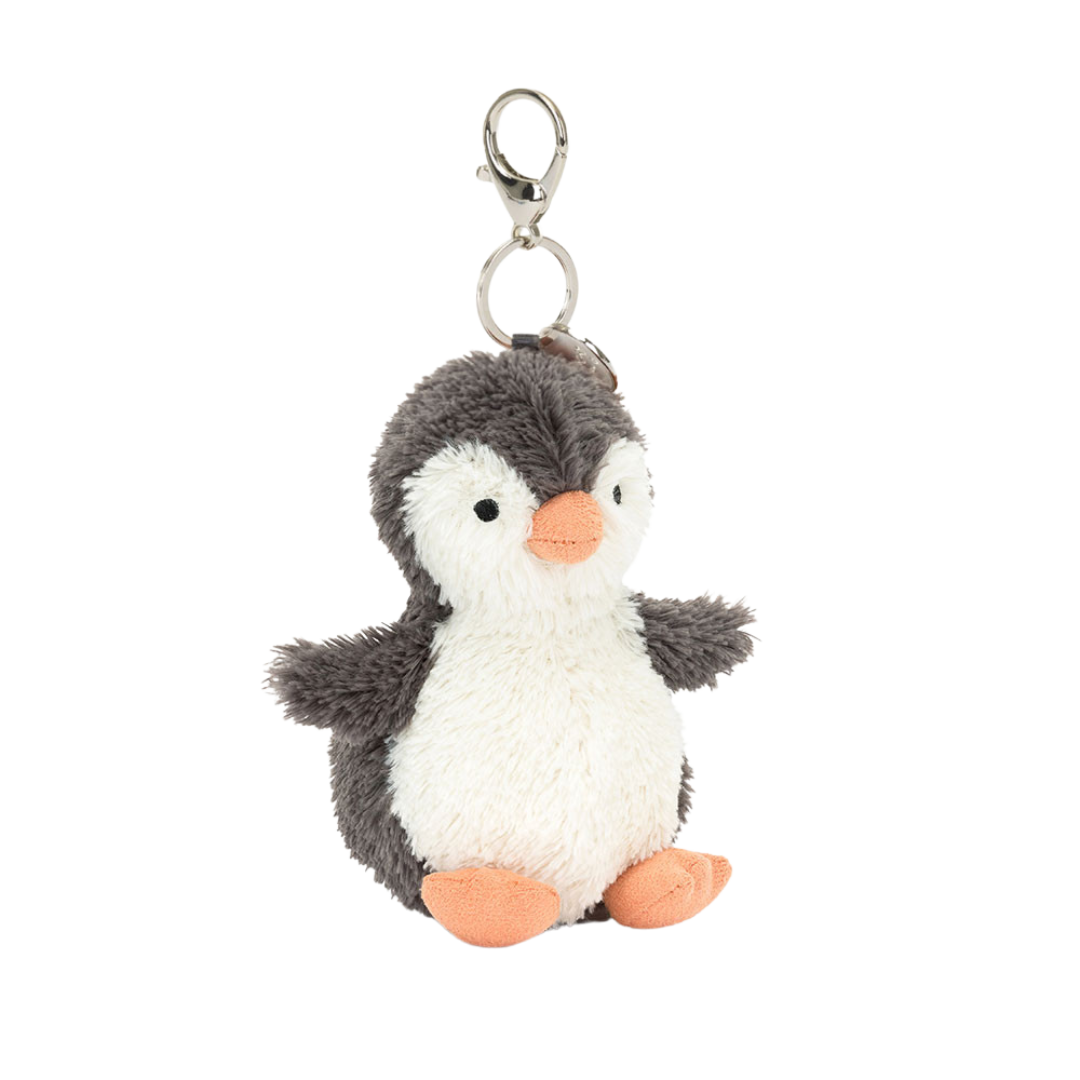 JELLYCAT PEANUT PENGUIN BAG CHARM