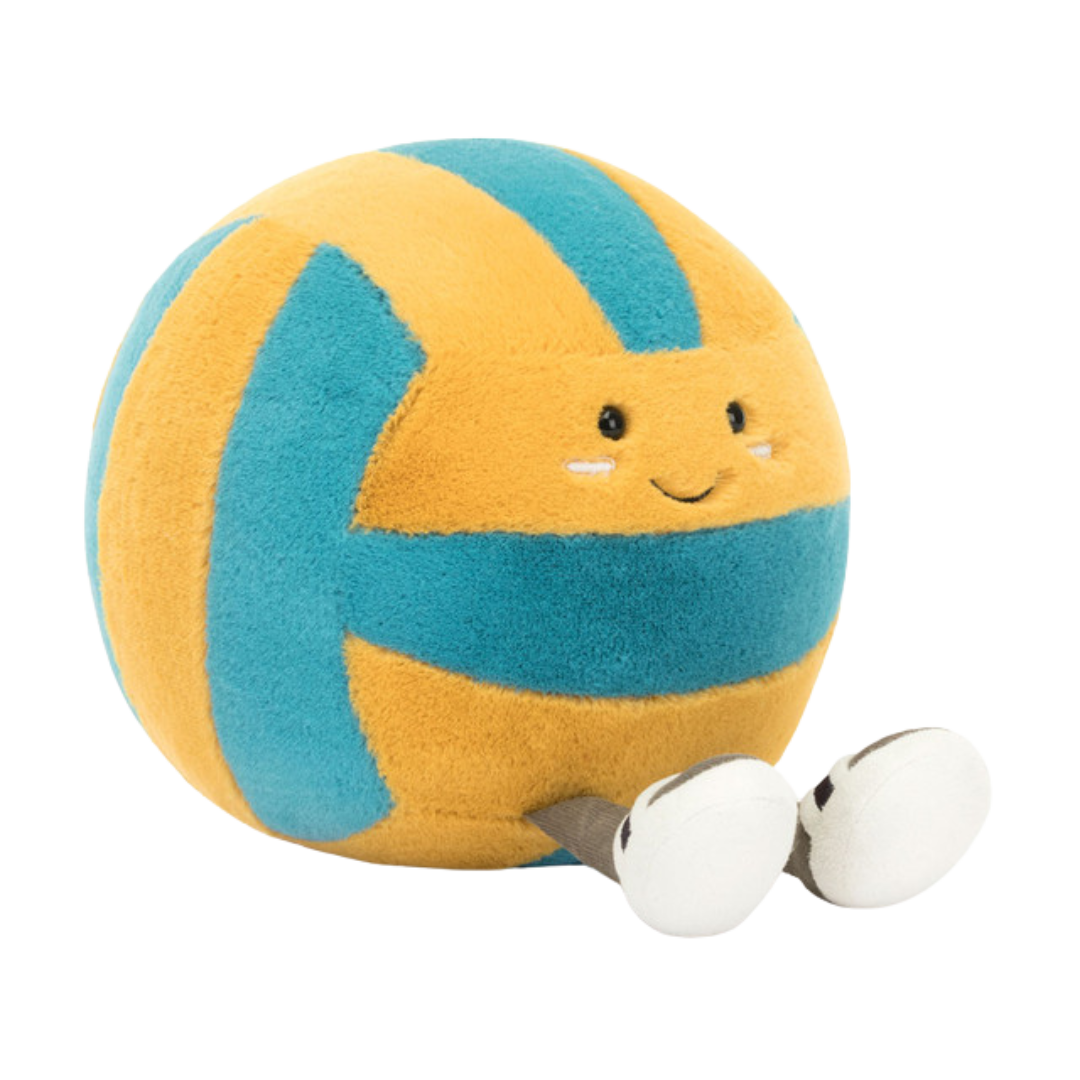 JELLYCAT AMUSEABLES SPORTS BEACH VOLLEYBALL