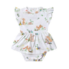 SNUGGLE HUNNY KIDS EASTER BUNNIES SHORT SLEEVE DRESS