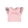 CAMILLA BABIES TEE WITH ANGLAISE SLEEVE - LISBON LULLABY