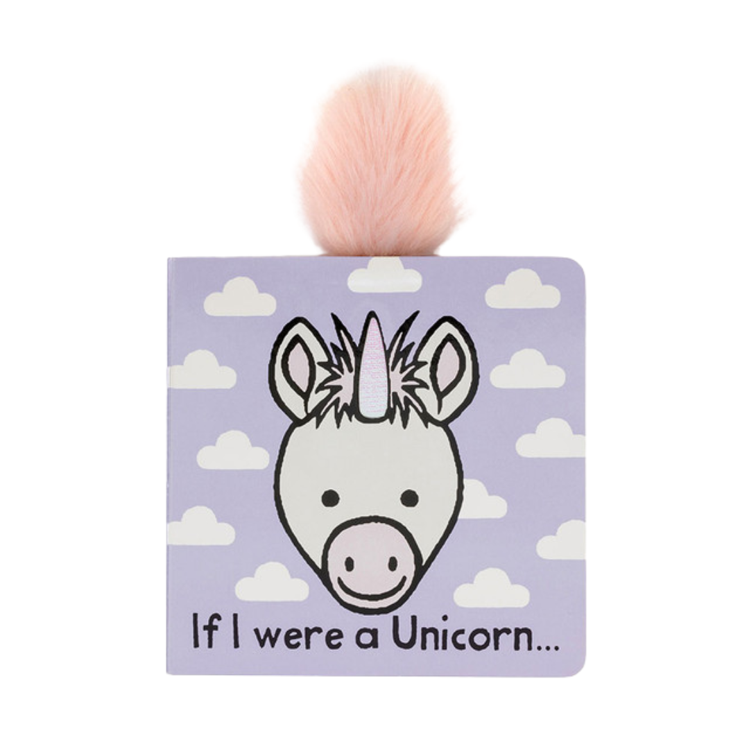 JELLYCAT IF I WERE A UNICORN BOOK (BASHFUL UNICORN)