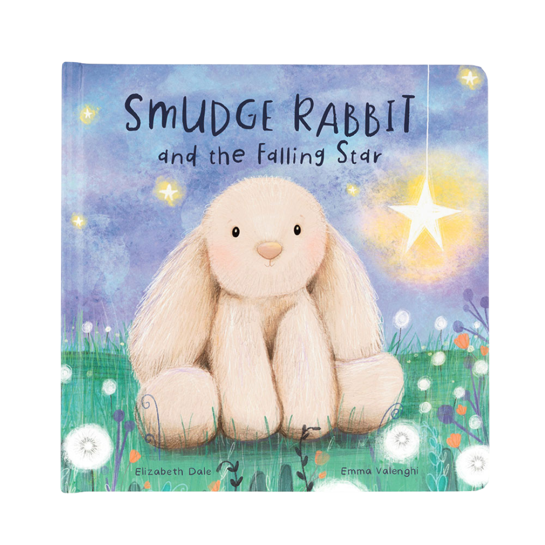 JELLYCAT SMUDGE RABBIT AND THE FALLING STAR BOOK