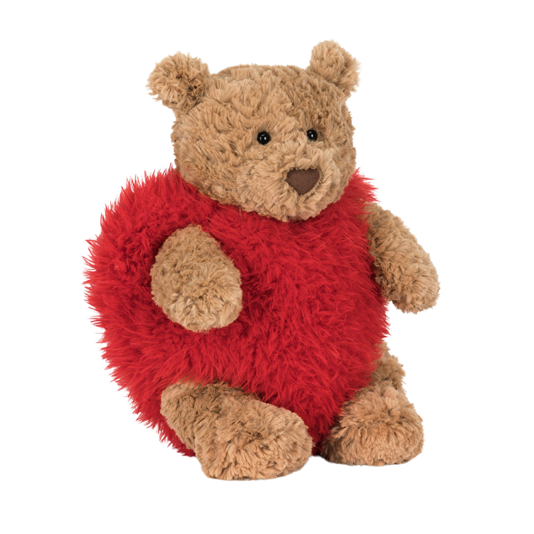 JELLYCAT BARTHOLOMEW BEAR HEART