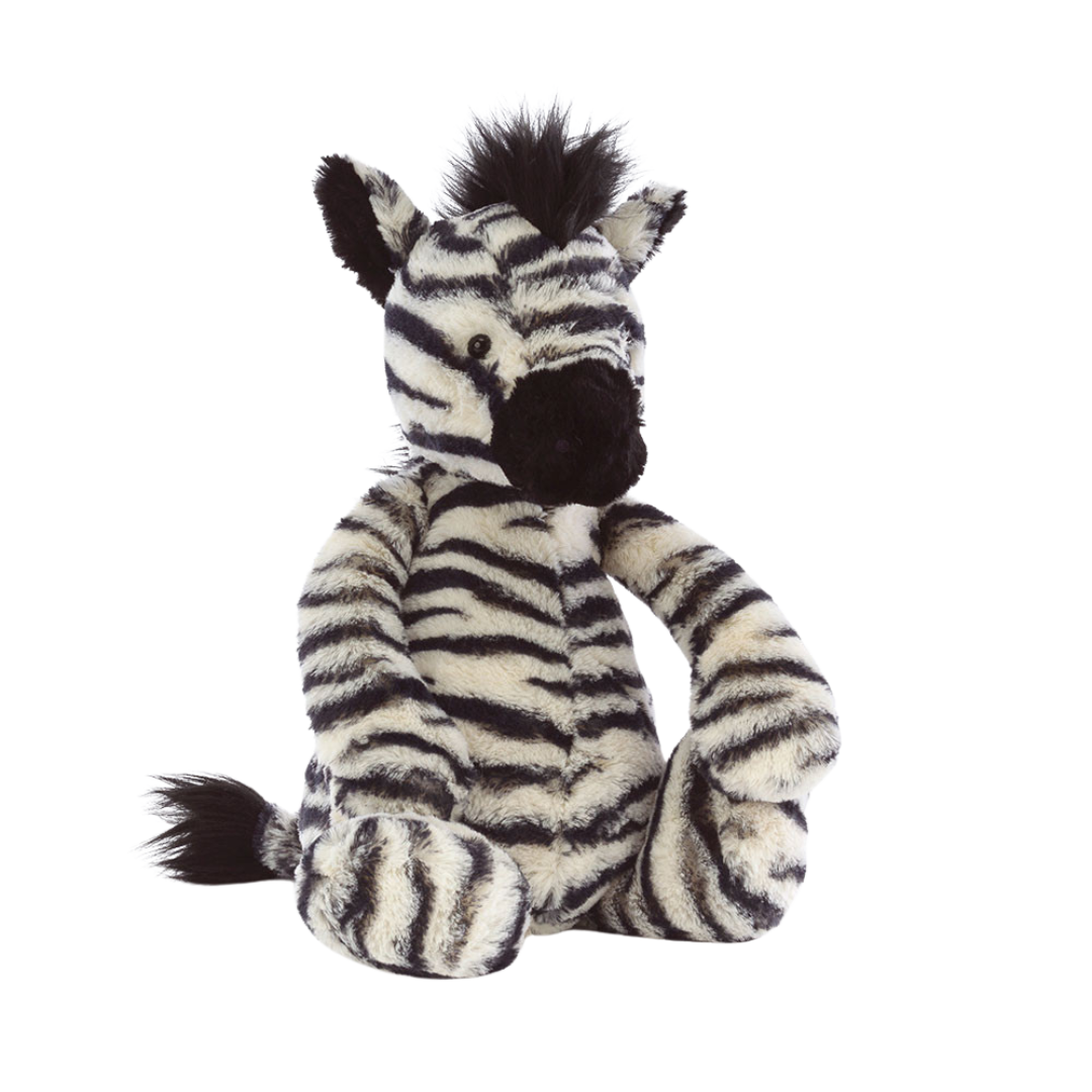 JELLYCAT BASHFUL ZEBRA MEDIUM