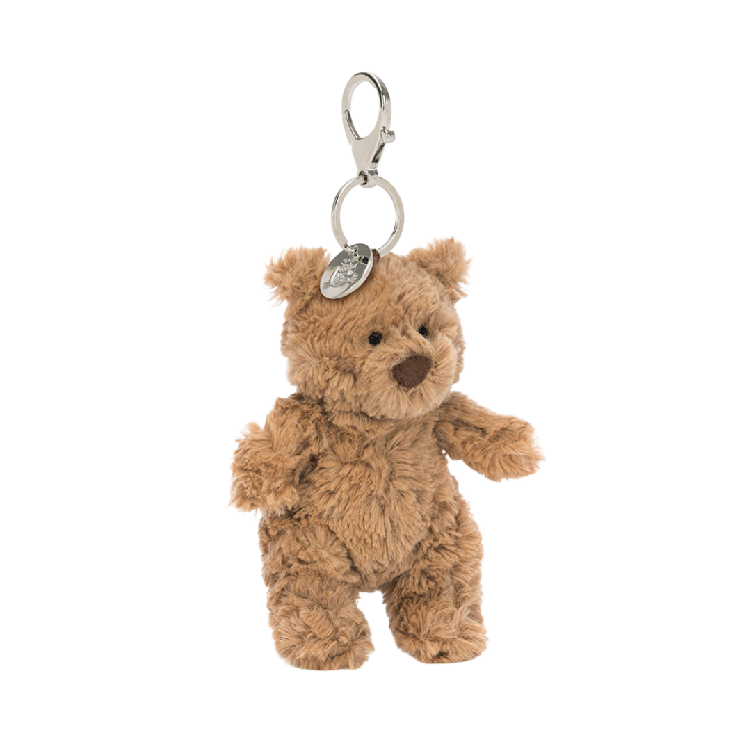 JELLYCAT BARTHOLOMEW BEAR BAG CHARM