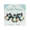 JELLYCAT THE NAUGHTY PENGUINS BOOK