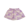 CINNAMON BABY LINEN SKIRT - LILAC