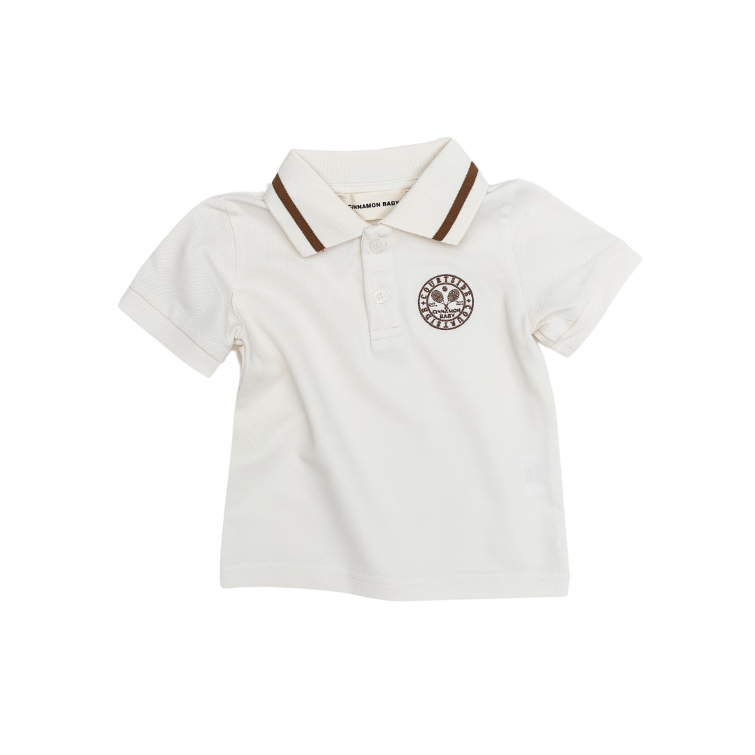 CINNAMON BABY POLO SHIRT - CINNAMON