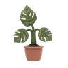 JELLYCAT AMUSEABLE RUBBER PLANT