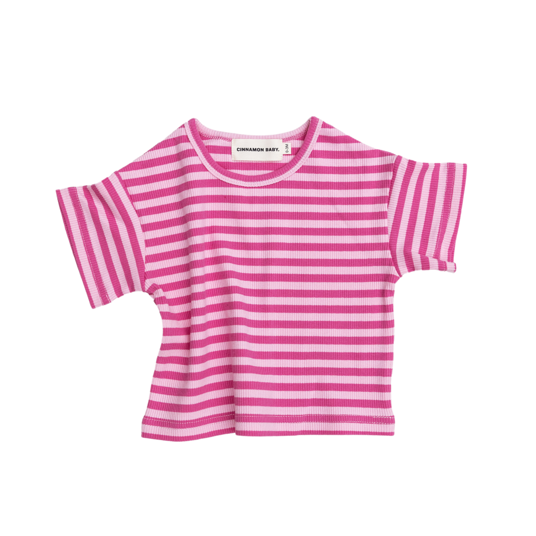 CINNAMON BABY HAMPTON T-SHIRT - PINK