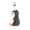 JELLYCAT PEANUT PENGUIN BAG CHARM