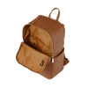 OIOI MULTITASKER BACKPACK - CHESTNUT FAUX LEATHER