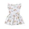 SNUGGLE HUNNY KIDS EASTER BUNNIES SHORT SLEEVE DRESS