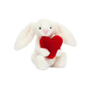 JELLYCAT BASHFUL RED LOVE HEART BUNNY