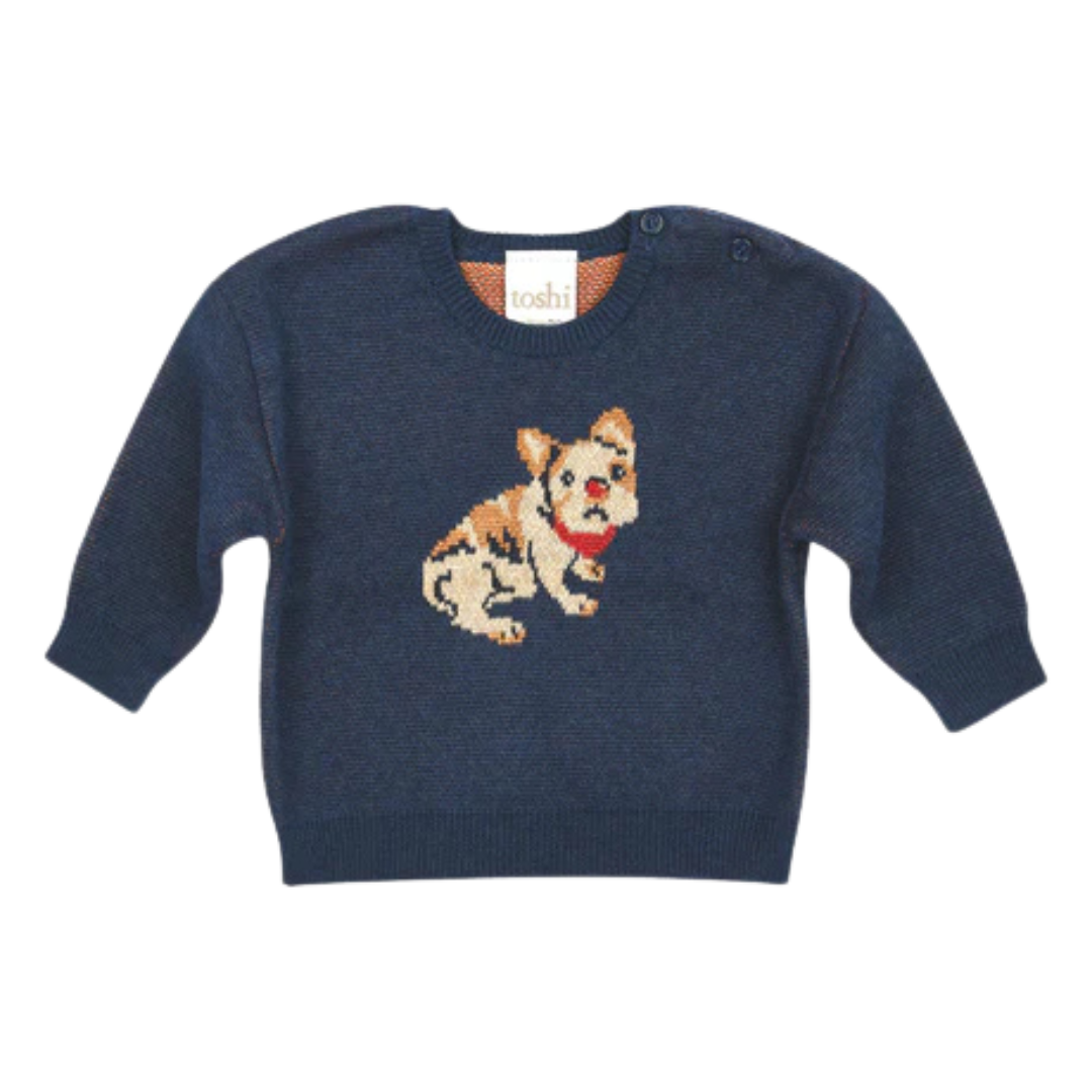 TOSHI ORGANIC PULLOVER STORYTIME - FRENCHIE