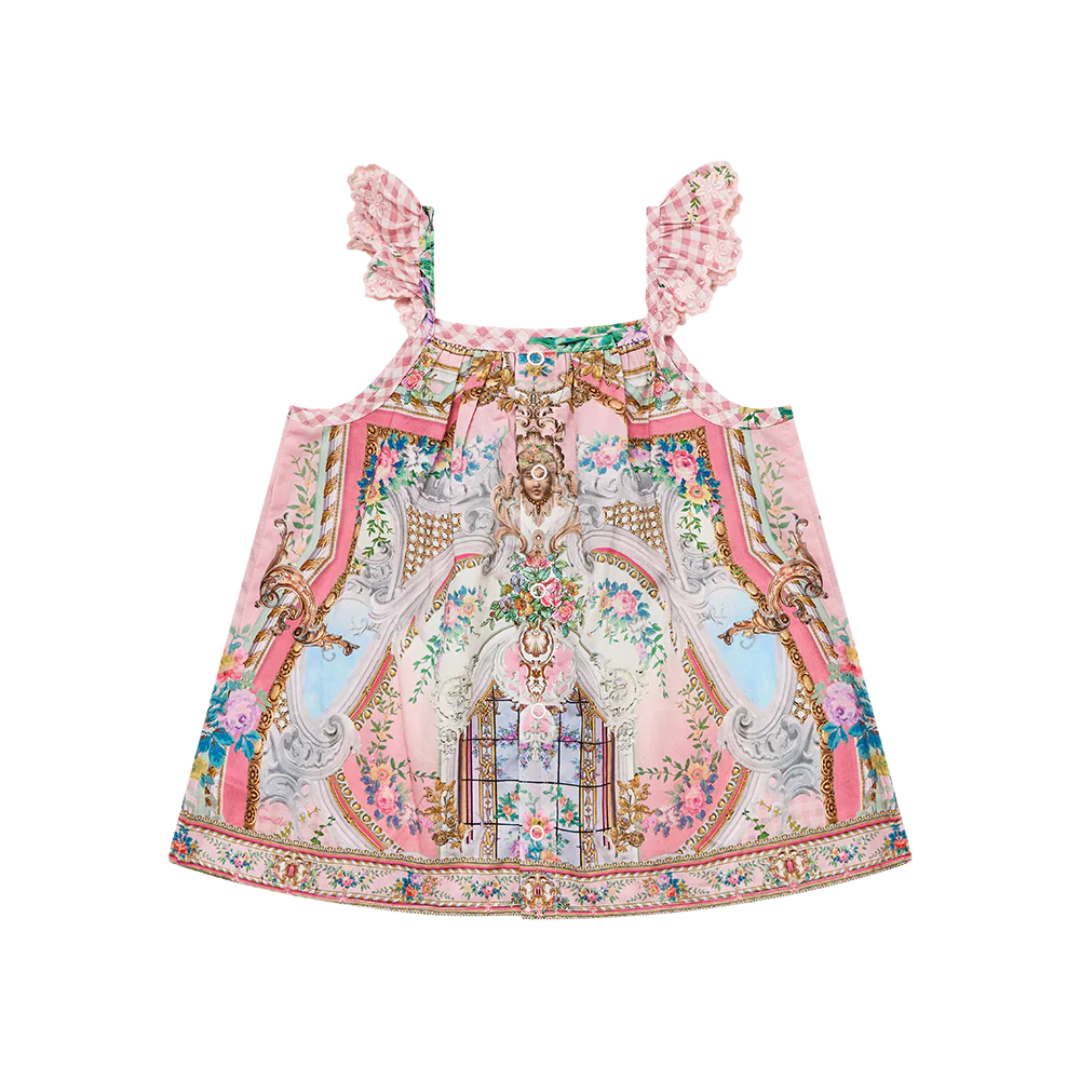 CAMILLA BABIES DRESS WITH FRILLS - LISBON LULLABY