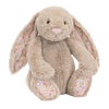 JELLYCAT BASHFUL BLOSSOM BEIGE BUNNY - PETAL