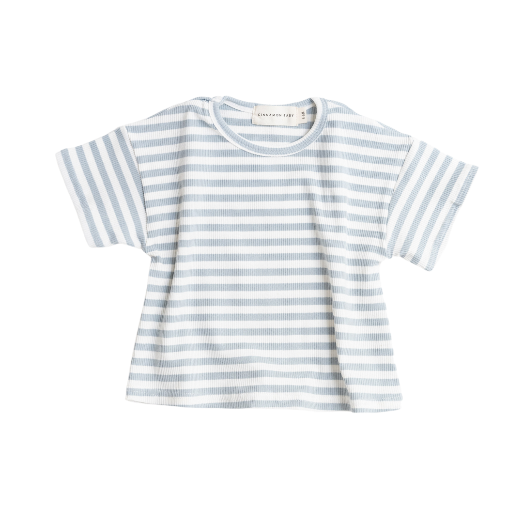 CINNAMON BABY HAMPTON T-SHIRT - BABY BLUE