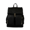 OIOI SIGNATURE NAPPY BACKPACK - BLACK NYLON