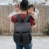 OIOI SIGNATURE NAPPY BACKPACK - BLACK DIAMOND QUILT