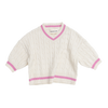 CINNAMON BABY PREP KNIT- BABY PINK