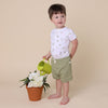 SNUGGLE HUNNY GARDEN FRIENDS SHORT SLEEVE BODYSUIT