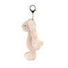 JELLYCAT BASHFUL BLUSH BUNNY BAG CHARM