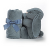 JELLYCAT BASHFUL DUSKY  BLUE BUNNY SOOTHER