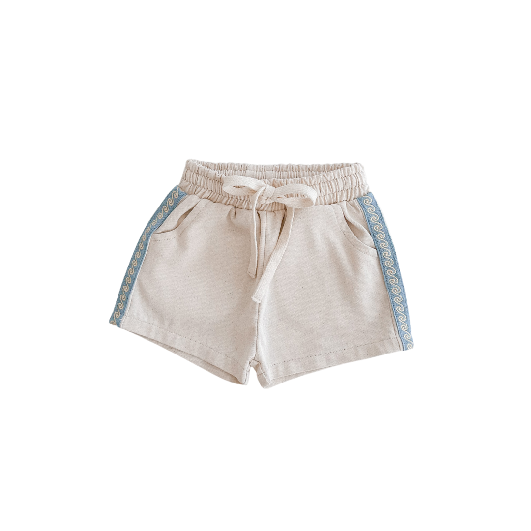 ZIGGY LOU CANVAS SHORTS - COSTA