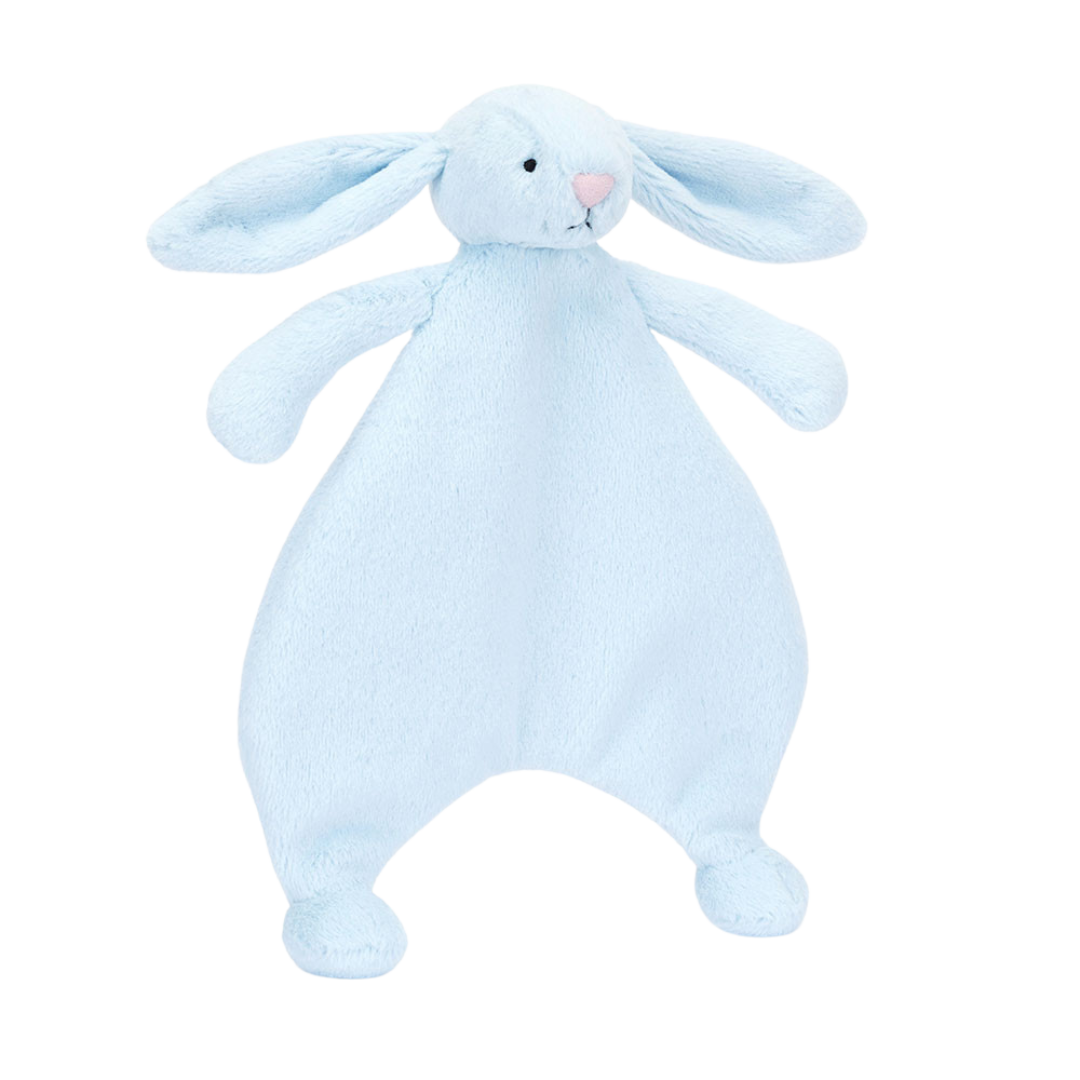 JELLYCAT BASHFUL BLUE BUNNY COMFORTER