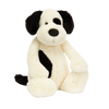 JELLYCAT BASHFUL BLACK & CREAM PUPPY