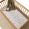 SNUGGLE HUNNY DUCK POND FITTED COT SHEET