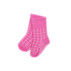 CINNAMON BABY COURTSIDE SOCKS - BABY PINK