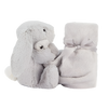 JELLYCAT BASHFUL SILVER BUNNY SOOTHER