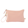 OIOI NAPPY CHANGING POUCH - PINK FAUX LEATHER