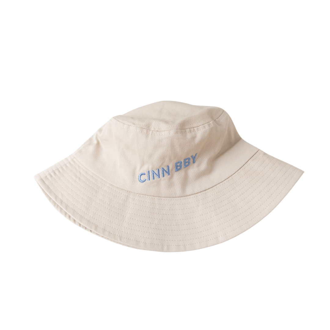 CINNAMON BABY CINN BABY BUCKET HAT - BLUE