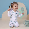 SNUGGLE HUNNY KIDS OCEAN SLEEPSUIT ZIP FOOTIE