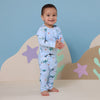 SNUGGLE HUNNY KIDS BLUE OCEAN GROWSUIT